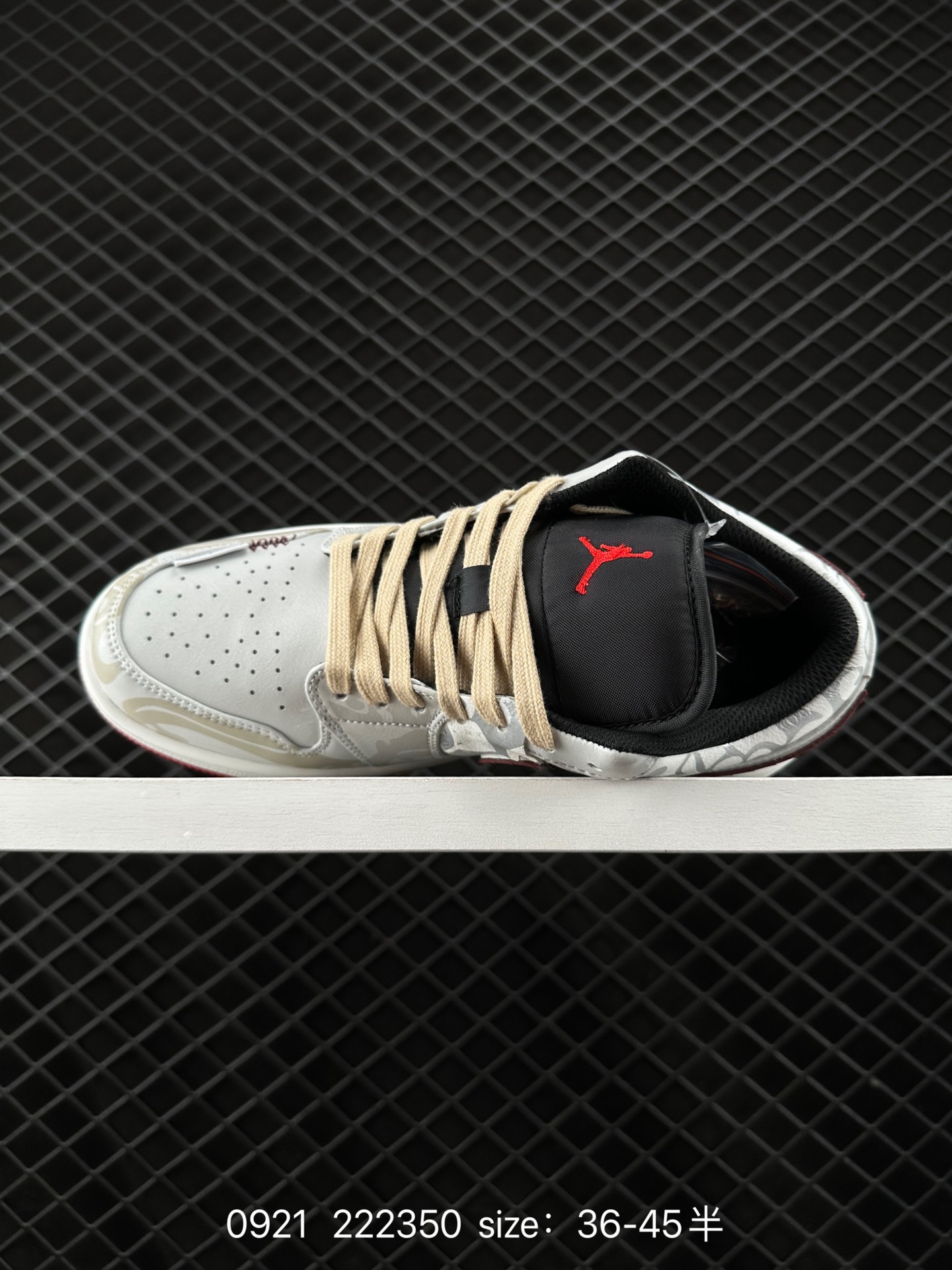 Air Jordan 1 Low GS”Light Smoke GreyBlack“